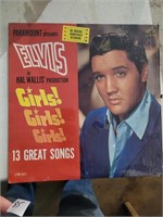 elvis record- girls girls girls