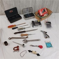 Vintage Tools Small Tackle Boxes