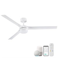 cumilo 60 Large Smart Ceiling Fans with LED Light