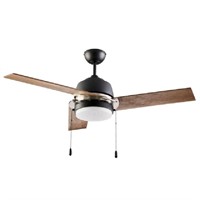 Open Box NOMA Ciara 3-Blade 3-Speed Ceiling Fan wi