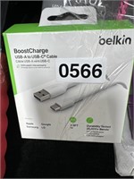 BELKIN USB TO USBC RETAIL $40