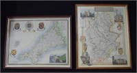 Two framed maps