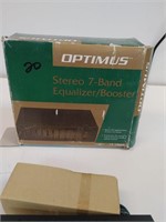 1.  OPTIMUS stereo 7 - band equalizer/booster