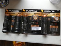 3 Duracell light packs