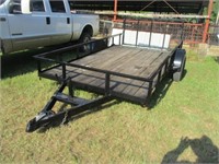 1836) 12'x6' trailer w/tailgate - BS ONLY