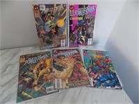 5 Spiderman / Scarlet Spider Comics