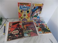 2 Marvel + 3 Charlton Comic Lot