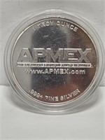 1 Troy Oz Silver Round Apmex