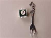 MICKEY MOUSE FORK AND PIN