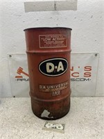 Vintage 15 gallon D-A Universal Heavy Duty Gear