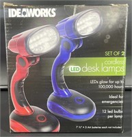 Ideaworks Cordless Desk Lamps