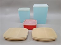 5 Tupperware Containers vtg