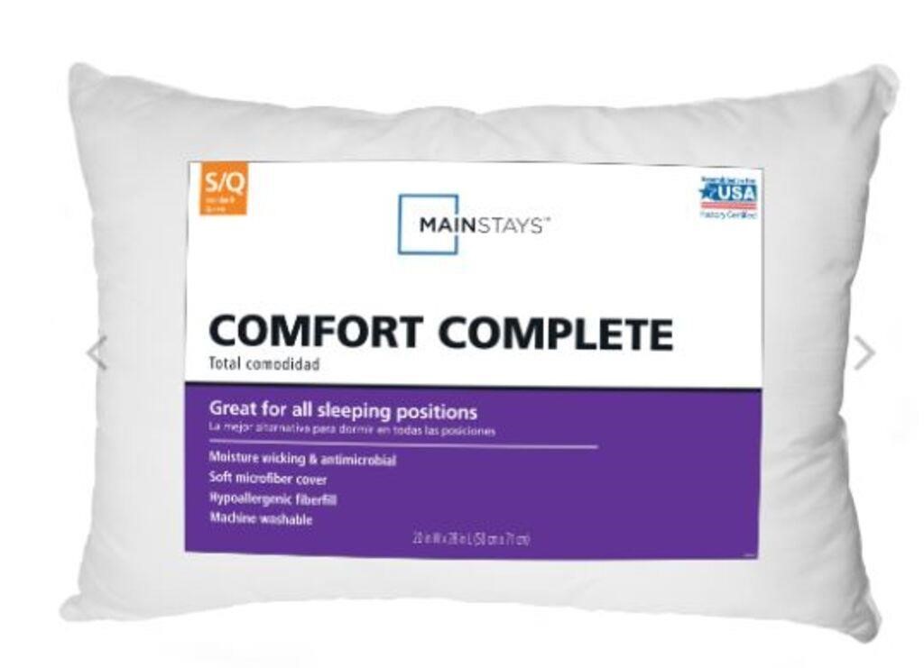 Mainstays Comfort Complete Bed Pillow, Standard