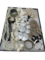 Higher end costume jewelry grouping
