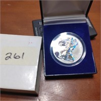 2000 AMERICAN EAGLE .999 FINE SILVER 1 OZ.