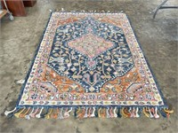 Grandin Road Wool 5 FT x 7.5 FT Area Rug