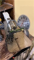 Vintage Jack brand 15 inch scroll saw and a Sears