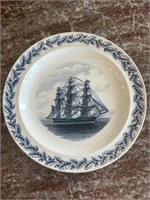 Wedgwood Old Whale ship england