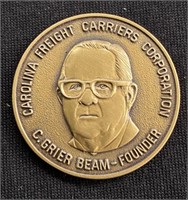 Carolina Freight 50 Year Token