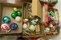 Christmas ornaments - 2 boxes