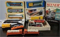 Lot of Bachmann & AHM Toy Train Items