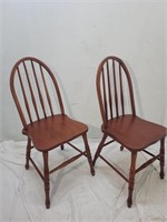 2 primitive Kitchen chairs