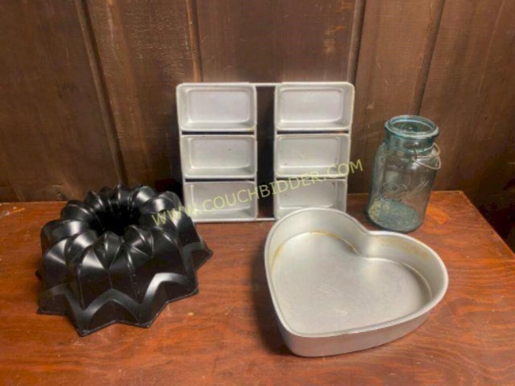 Bundt Cake Pan, Heart Shaped Pan & More