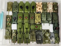 ASSORTED LOT OF VARIOUS BRAND MILITARY DIECAST