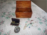 Gyroscope, Arrowhead, Vintage Razor w/ Case,