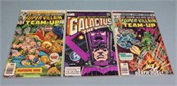 (3) Marvel Super-Villain Comicbooks
