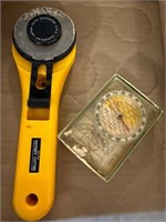 Olfa 45mm Large Rotary Cutter Original and Compass