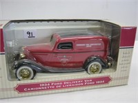 Liberty Die Cast Metal 1934 Ford Delivery Bank