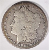 1882-CC MORGAN DOLLAR, VG