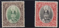 Malaya-Kedah Stamps #53-54 Mint Hinged, CV $117.50