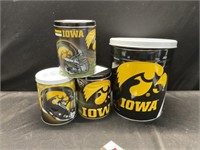 Iowa Hawkeye tins
