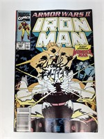 Autograph COA Iron Man Comics