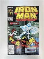 Autograph COA Iron Man Comics