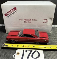 Danbury Mint 1967 Plymouth GTX Hardtop Die Cast