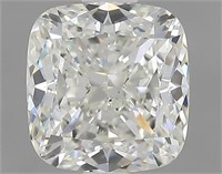 Gia Certified Cushion Cut 1.50ct Si1 Diamond