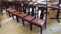 6- Mahogany Dining Room Chairs