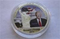 2017 Donald Trump Colour Commemorative Coin