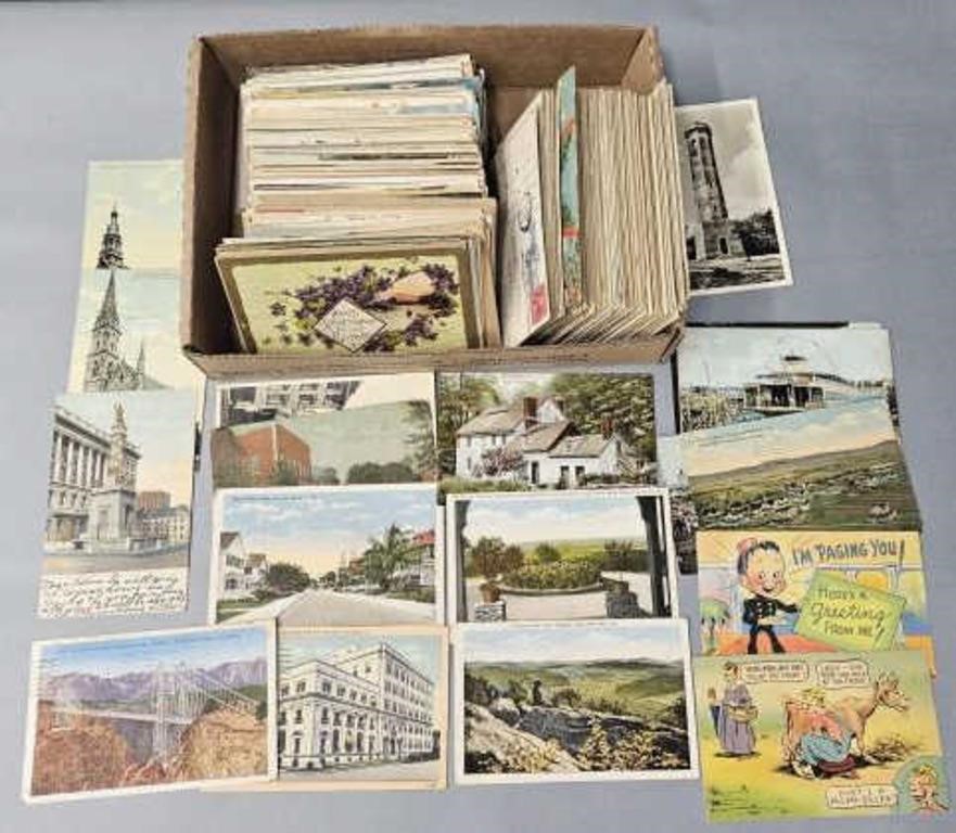 Postcard Holiday & Souvenir Lot Collection