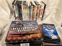 21 DVD and VHS Lot