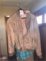 SUEDE MALE JACKET