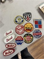 Misc. embroidered patches.