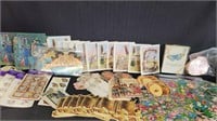 Mix Lot Of Vintage Greetings Cards & Misc
