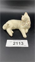Lenox "Dream of Me" Kitty Cat Figurine 24k Gold &