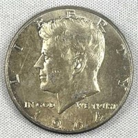 1964 JFK 90% Silver Half Dollar, UNC