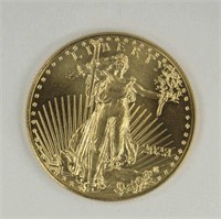 2023 STANDING LIBERTY $25 GOLD USA 1/2 OZ UNC