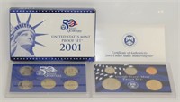 2001 U.S. Proof Set